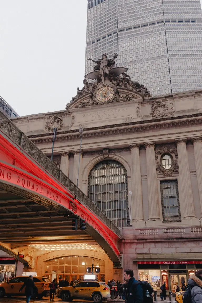 Outside Grand Central Station