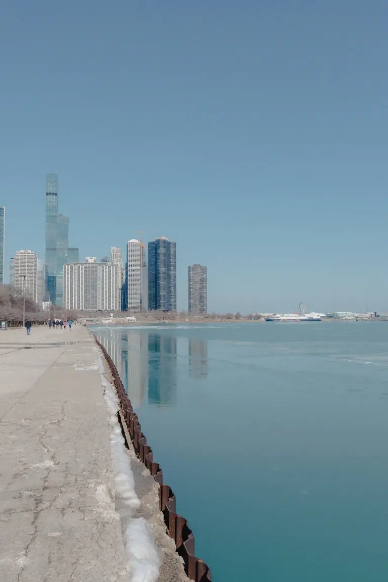 View of Lake Michigan