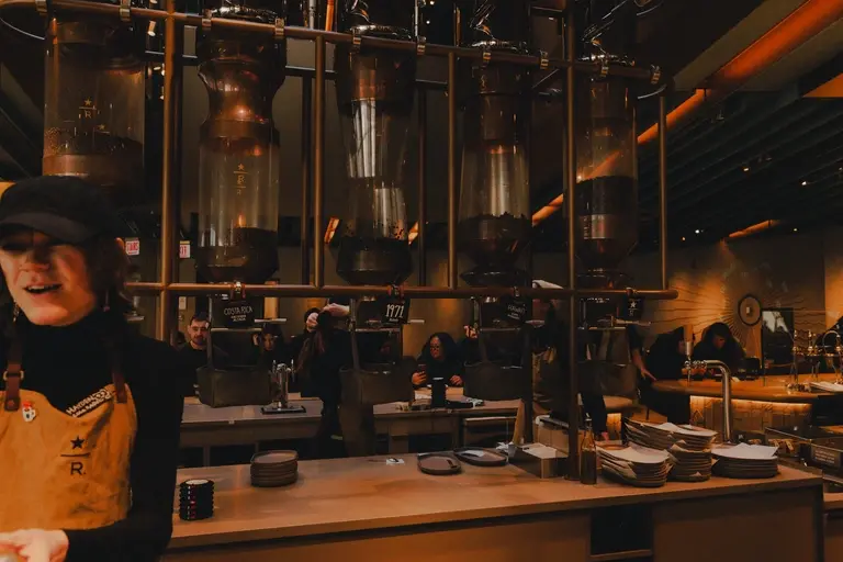 Inside the world's biggest Starbucks in Chicago