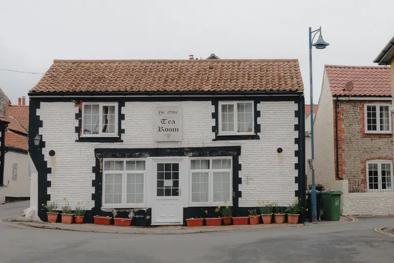 Tea rooms building in Sheringham