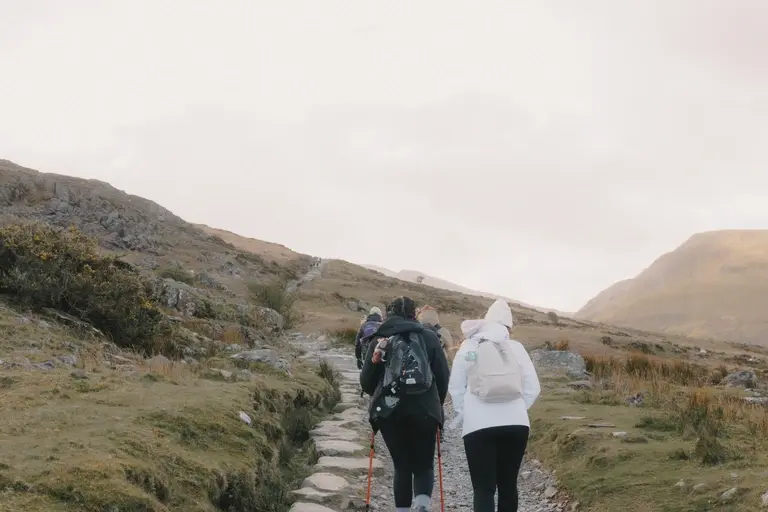 3km into Snowdon climb